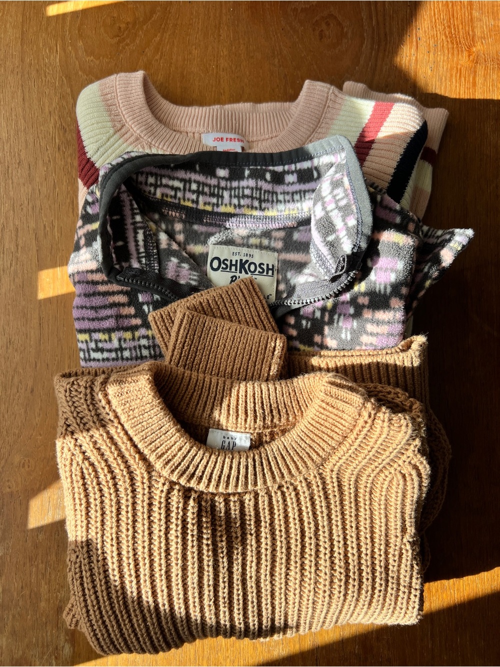 Girls 5T Sweater Bundle - Joe Fresh (NWT), OshKosh & GAP